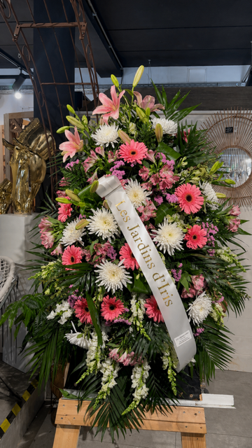 Chevalet rose