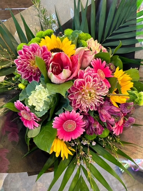 Bouquet de saison coloré